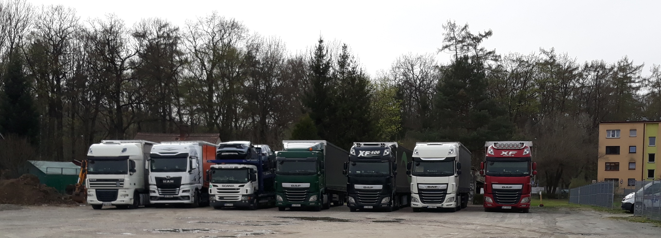 Nasz parking dla TIRów w Żywcu